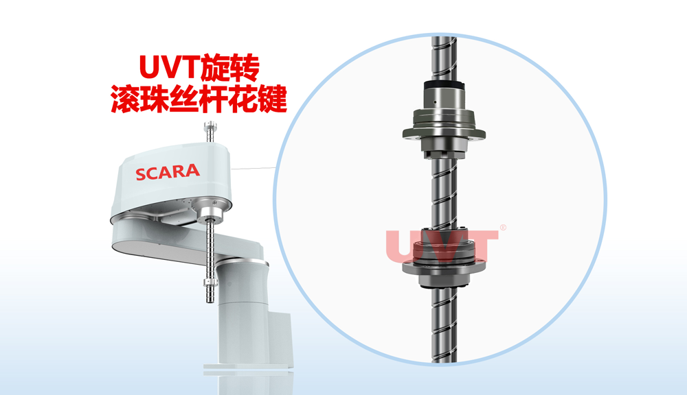 UVT Ball Screw Spline — Opening a New Chapter in SCARA Robot Applications